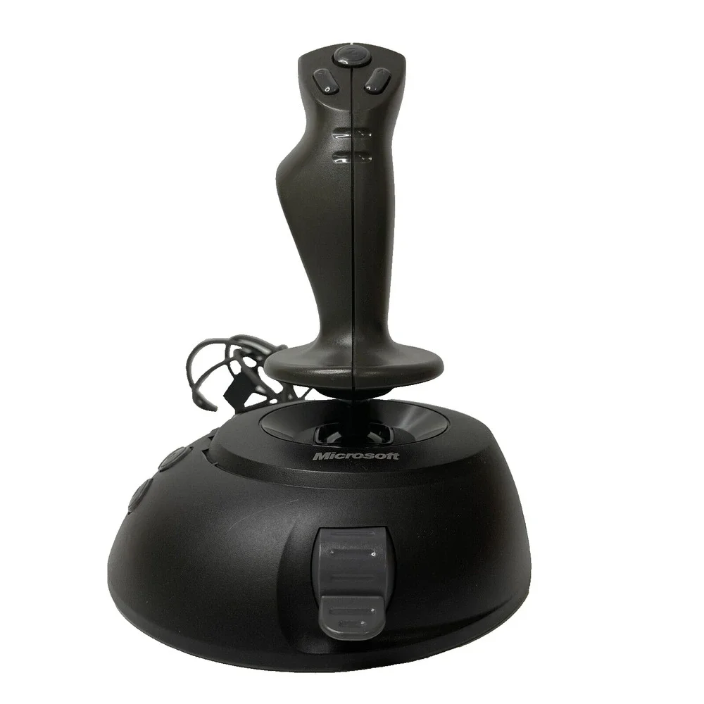 Microsoft Sidewinder Joystick X08-59073 Computer PC USB Flightstick Controller